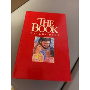 The Book for Children Tyndale Bible Story Vintage Hardcover Red 1976